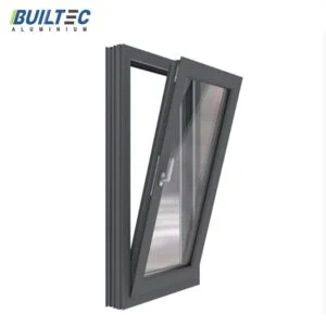 Black Aluminium Tilt-Turn Window